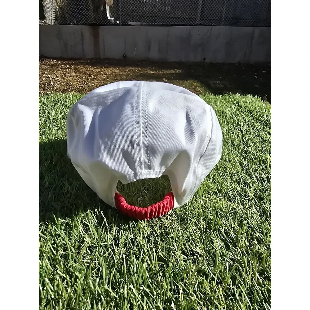 Vintage 90’s Disney Mickey Unlimited Red White Stars Stripes Cap Hat EUC Mickey